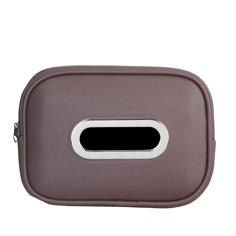 Δερμάτινο κουτί χαρτοπετσέτων αυτοκινήτου με ιμάντα, μάρκα Car Sail Family; κατάλληλο για υποβραχιόνιο και πίσω πάνελ καθίσματος; Διαθέσιμη εξατομίκευση