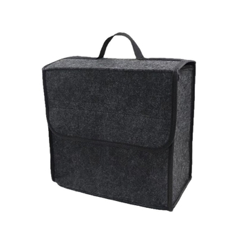 Κουτί αποθήκευσης πορτμπαγάζ από felt, αναδιπλούμενο σχέδιο, με λαβή, κατάλληλο για όλα τα αυτοκίνητα, δυνατότητα εκτύπωσης λογοτύπου
