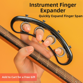 Разширител за пръсти за лява ръка — устройство за трениране на пръсти, PP материал, подходящ за китара и пиано