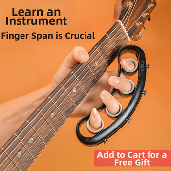 Επεκτατής δακτύλων αριστερού χεριού — συσκευή εκπαίδευσης δακτύλων, υλικό PP, κατάλληλη για κιθάρα και πιάνο