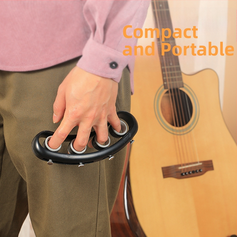 Разширител за пръсти за лява ръка — устройство за трениране на пръсти, PP материал, подходящ за китара и пиано