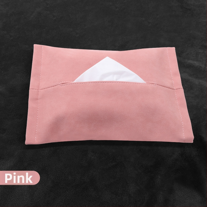 Θήκη χαρτοπετσετών αυτοκινήτου για Tesla Model Y3, plush υλικό, κρυφή κρεμάμενη εγκατάσταση