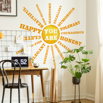 Αυτοκόλλητα τοίχου — μοτίβα με χαριτωμένα ζώα, 3 τεμάχια, υλικό PVC, μάρκα Drag, μοντέρνος μινιμαλιστικός επίπεδης σχεδίασης