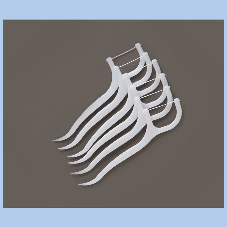 Πολυμερική βέργα οδοντικού νήματος, μιας χρήσης, πάνω από 300 τεμάχια, κουτί 30 πακέτων