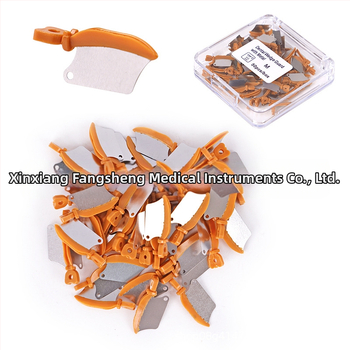 Fogászati wedge a fogak közötti réshoz, klines alakú darab, magas hőállóságú, 50 db/csomag