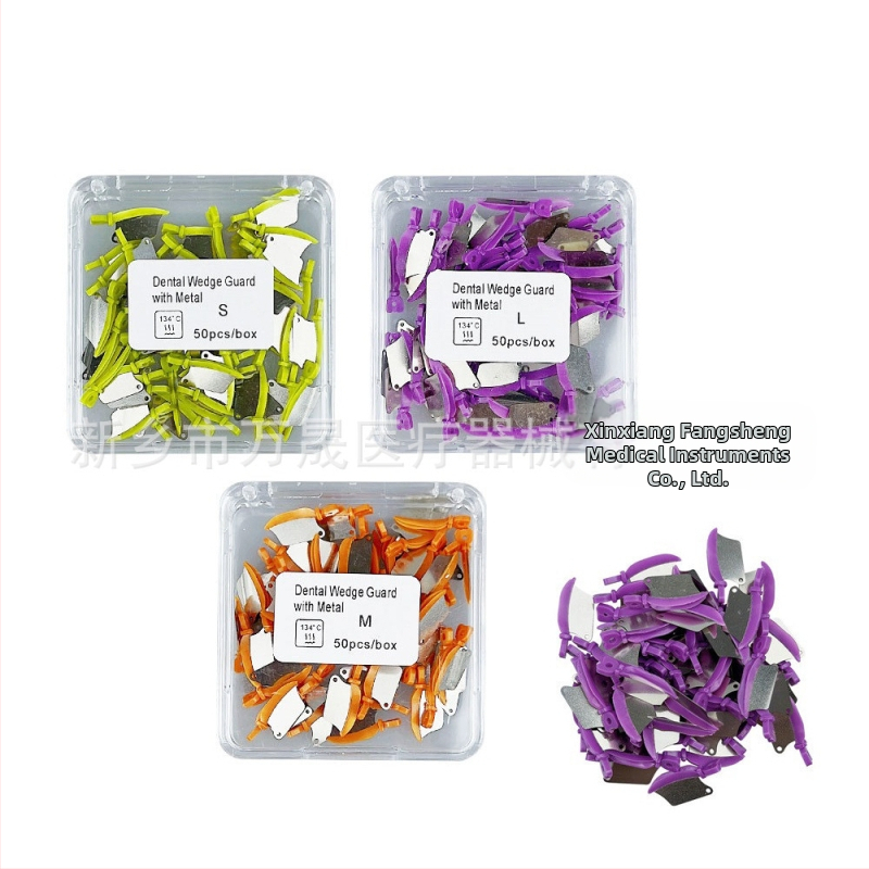 Fogászati wedge a fogak közötti réshoz, klines alakú darab, magas hőállóságú, 50 db/csomag