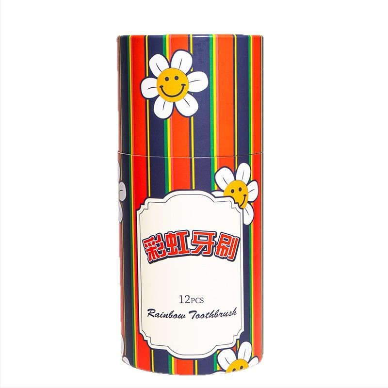 Ръчна четка за зъби с меки косми, 12 бр./буркан, 80 буркана в картонена кутия, универсално приложение