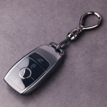 Θήκη κλειδιού Mercedes-Benz για E300L/E350EL και GLE450 (μοντέλο 2024) - TPU, εθνοτικό στυλ