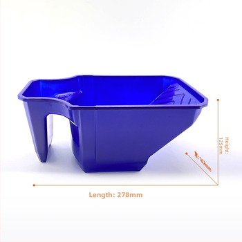 Пластмасова тава за боя за валикови четки, ръчна употреба, нов материал, удобен дизайн