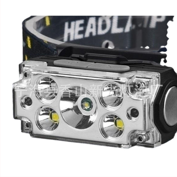 Star Warrior USB презареждаща LED лампа за шапка с клип и магнит, 5W, 500mAh, USB зареждане, обхват 50–100 m, подходяща за походи, къмпинг и нощен риболов