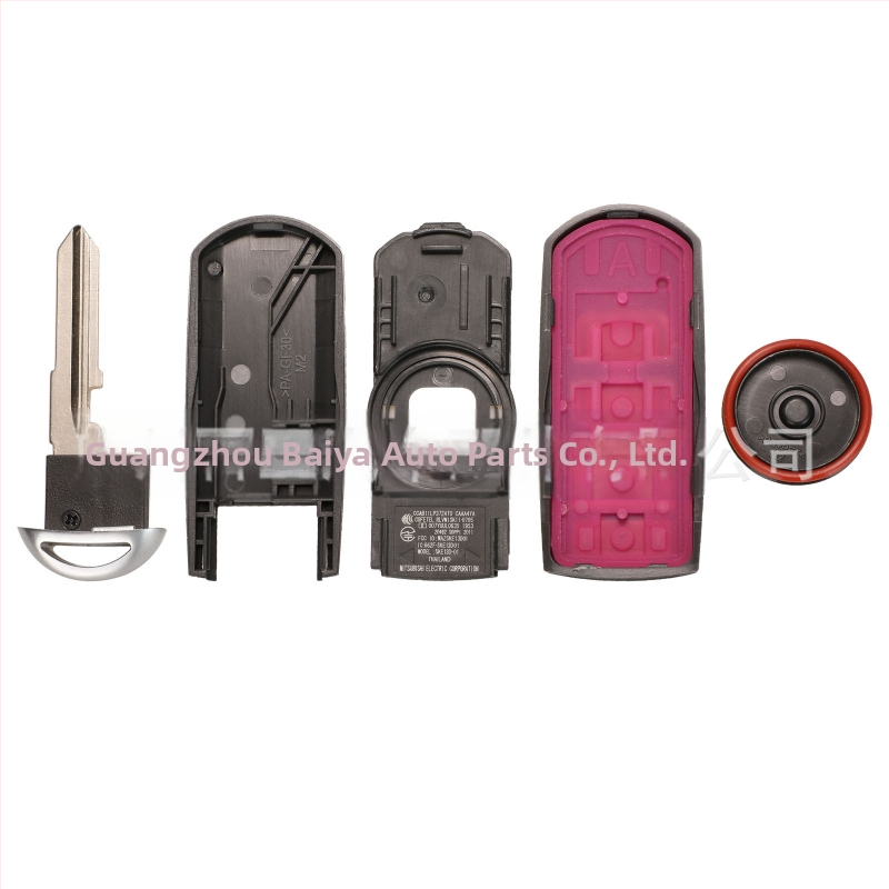 Mazda корпус за ключ за дистанционно със 2/3/4 бутона, медно-пластмасова конструкция, пластмасов корпус, тегло 36 g, съвместим с Mazda