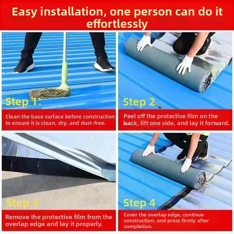 Покривен хидроизолационен и ремонтен материал със SBS асфалт самозалепваща изолираща ролка; гума и пластмаса; слоеста форма; изпъкнала и вдлъбната повърхност; марка Southern Star; влагозащитен.