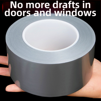 Νάνο ταινία σφράγισης για πόρτες και παράθυρα – σφράγιση κενών, αδιάβροχη, ανθεκτική στον άνεμο, θερμική μόνωση, υλικό: πολυπροπυλένιο (BOPP)