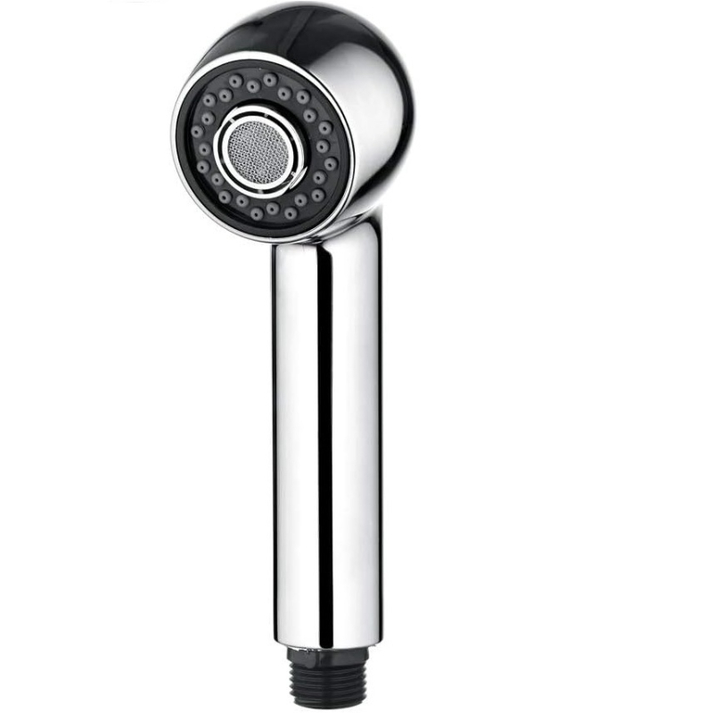 Izvlačni tuš za kuhinju, ABS, brušeni završetak, jednoruka kontrola, anti-splash, 1,63 MPa, 80°C, ušrafljiva montaža