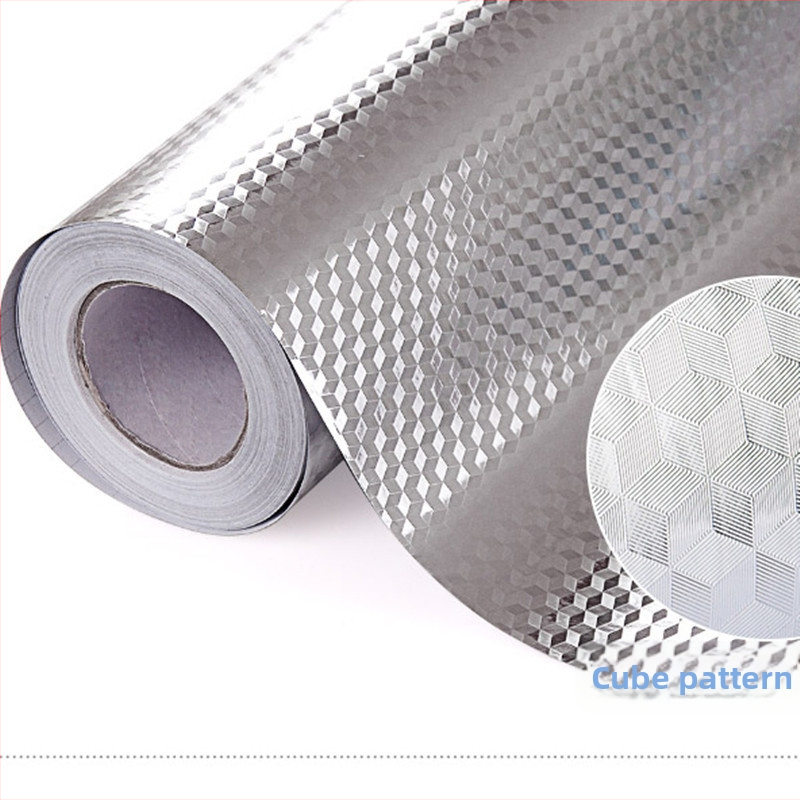 PVC кухненски стенен стикер - самозалепващ, влагоустойчив, маслоустойчив, водоустойчив, устойчив на високи температури, 3-слойна конструкция, модерен модел