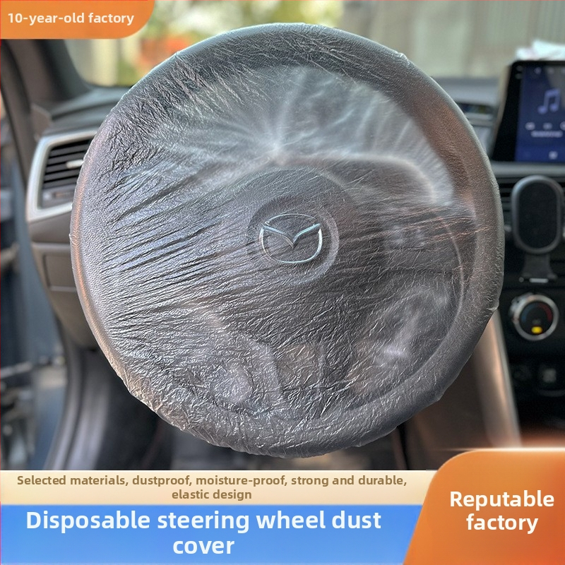 Vienkartinės automobilių sėdynių dangos priekinių ir galinių eilių, dulkių ir vandeniui atsparios, 100% grynos plastikos, išpūstos plėvelės technologija