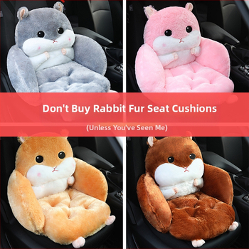 Μαξιλάρι καθίσματος αυτοκινήτου για τον χειμώνα, πλήρωση goose down, επιφάνεια από βαμβάκι