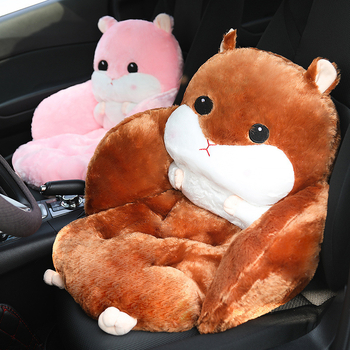 Μαξιλάρι καθίσματος αυτοκινήτου για τον χειμώνα, πλήρωση goose down, επιφάνεια από βαμβάκι