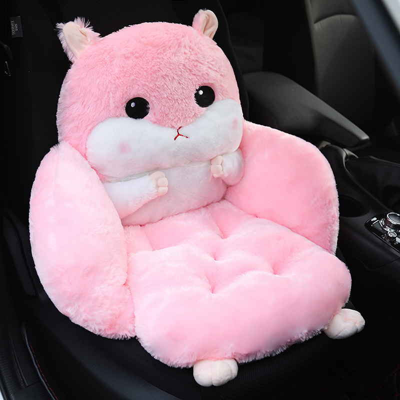 Μαξιλάρι καθίσματος αυτοκινήτου για τον χειμώνα, πλήρωση goose down, επιφάνεια από βαμβάκι