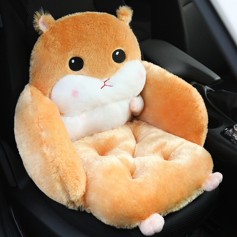 Μαξιλάρι καθίσματος αυτοκινήτου για τον χειμώνα, πλήρωση goose down, επιφάνεια από βαμβάκι