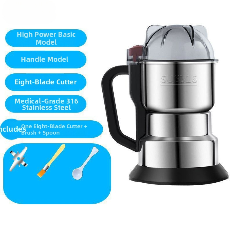 Домашен блендер: капацитет 550 г; скорост >40 000 об./мин; напрежение ≤36 В; съд и корпус от неръждаема стомана; 6+ лопатки