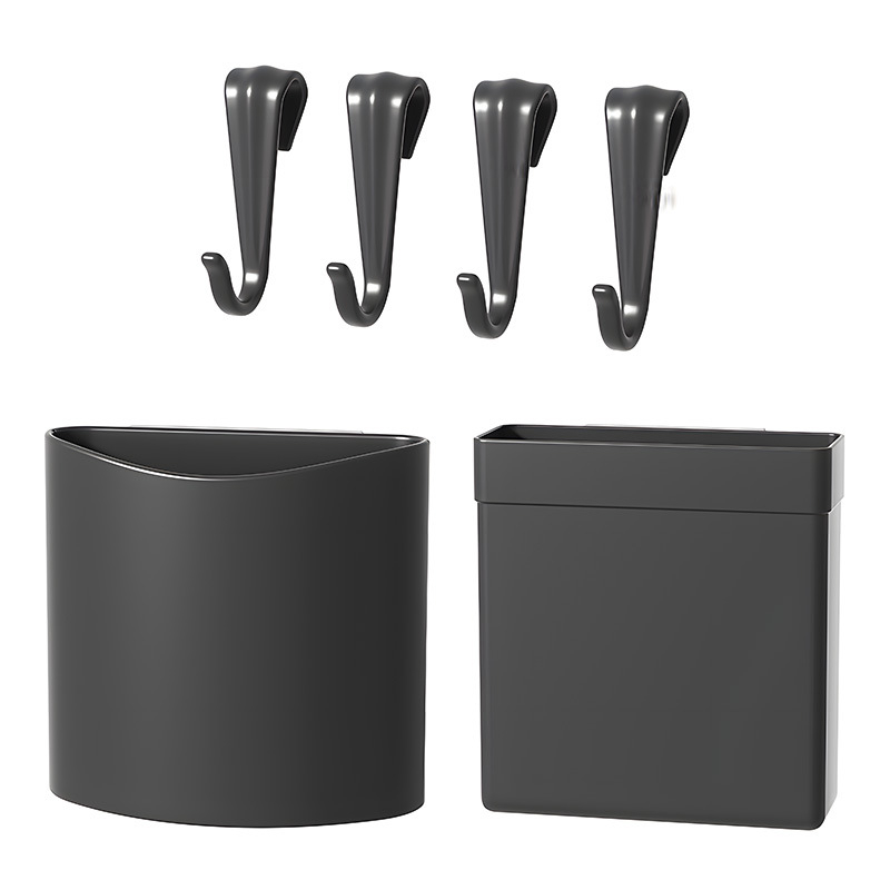 Dvigubo sluoksnio plastikinis laikymo stovas virtuvei ir voniai, daugiafunkcinis, ištraukiamas, nuimamas ir plaunamas — 1,07 kg