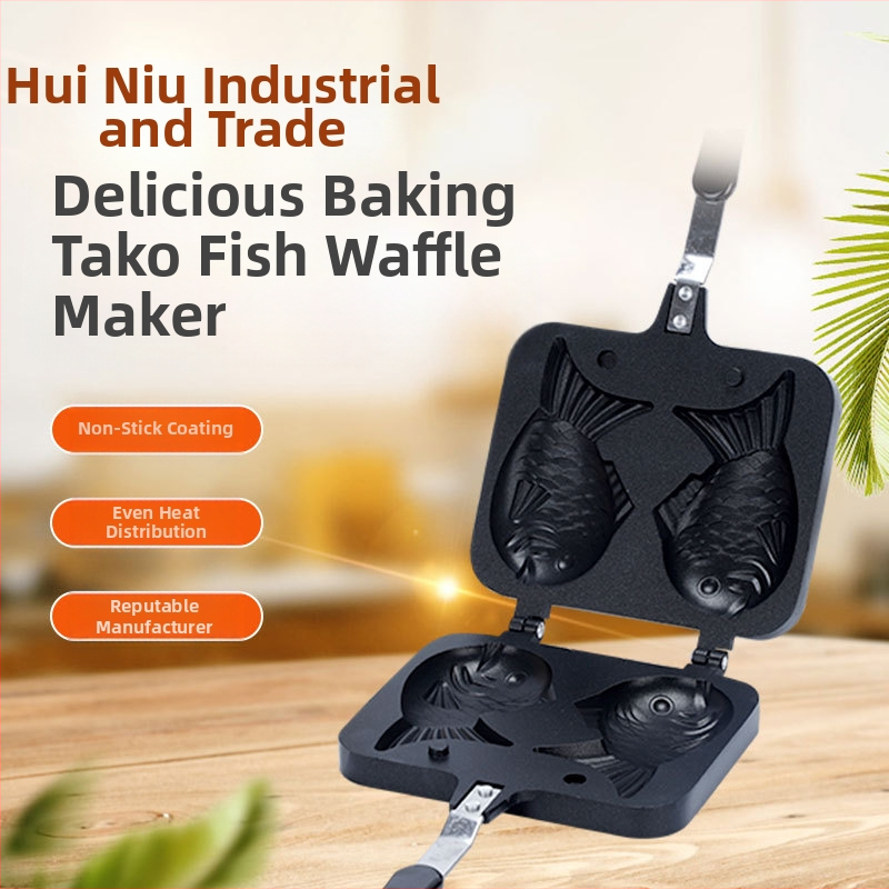 Neslipus žuvies formos kepimo formelė (liejamas aliuminis; nepriklausomas prekinis ženklas; pristatymas 2025 m.; kilmė: Yongkang; šiuolaikinis paprastas stilius)