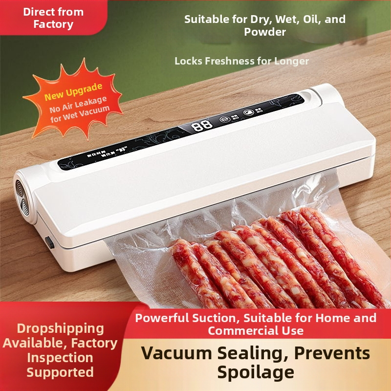 Вакуум запечатваща машина AD03, 90W, 220V, ABS, тегло 485 г