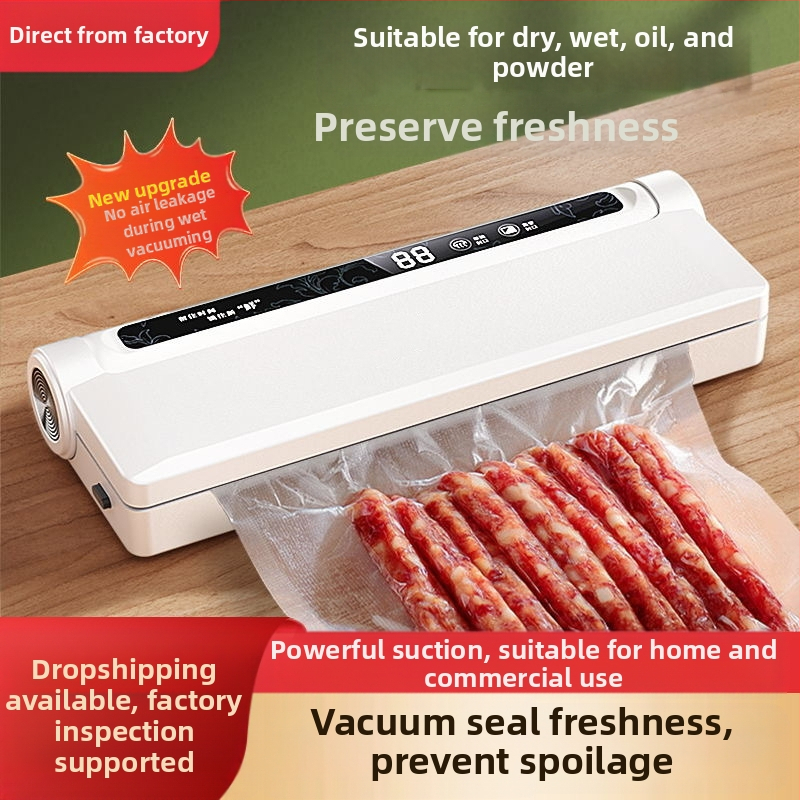 Вакуум запечатваща машина AD03, 90W, 220V, ABS, тегло 485 г