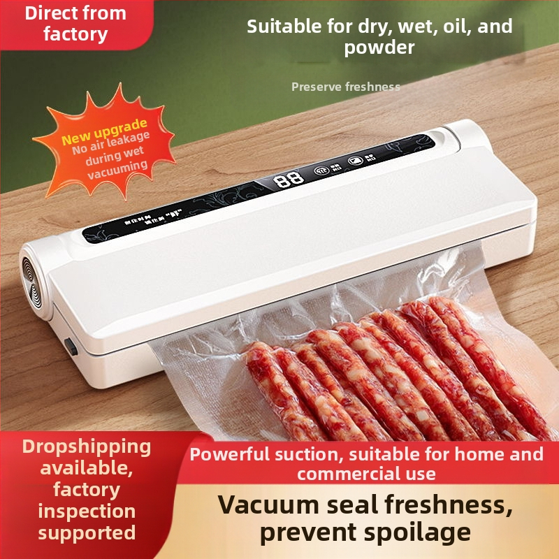 Вакуум запечатваща машина AD03, 90W, 220V, ABS, тегло 485 г