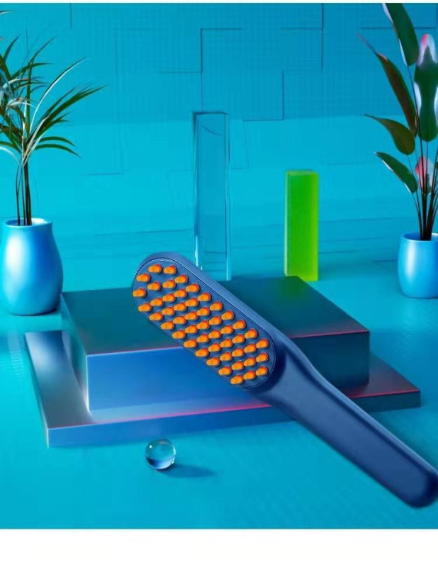 Četka za masažu glave s USB napajanjem, mehanička kontrola, 3. stupanj vibracije – LJ-S101, Xin Li Yan