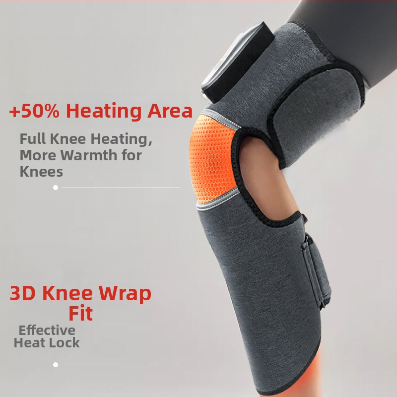 Kojų ir blauzdų masažuoklis su belaidžiu nuotolinio valdymu, automatinio minkymo, šilto suspaudimo ir oro pagalvėmis