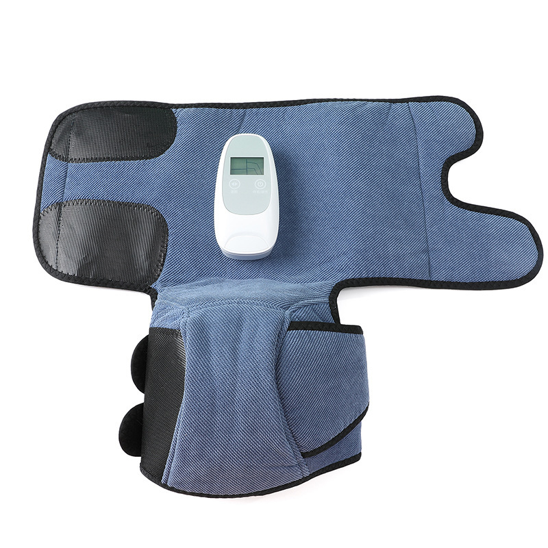 Kojų ir blauzdų masažuoklis su belaidžiu nuotolinio valdymu, automatinio minkymo, šilto suspaudimo ir oro pagalvėmis