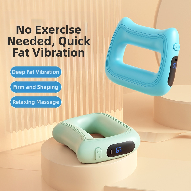 Мини перкусионен масажор, нисък шум, мултискоростен, USB захранване, за глава до крака, ABS корпус