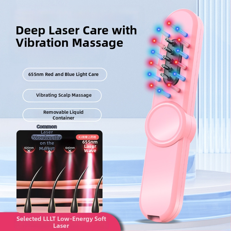 Апликатор за скалп K1 - електрически масаж, ролкова глава, за всички сезони, общо предназначение