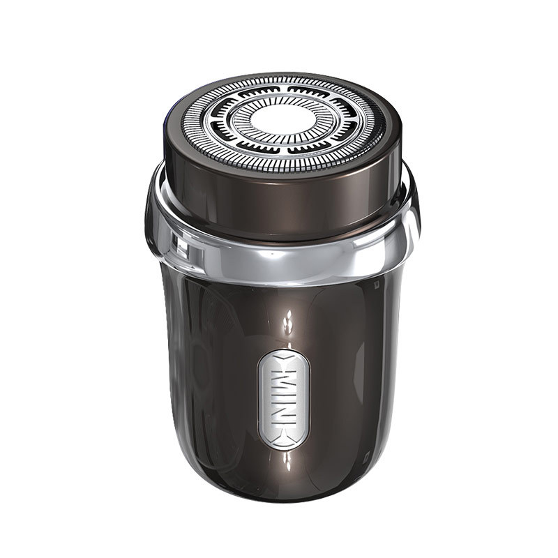 Ηλεκτρική ξυριστική μηχανή με περιστρεφόμενη κεφαλή (1 λεπίδα), ενσωματωμένη μπαταρία 300–500 mAh, αυτονομία άνω των 60 λεπτών, επαναφορτιζόμενη, αδιάβροχη