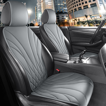 Automobilio sėdynės pagalvėlė iš perforuotos Napa odos, ventiliuojama ir kvėpuojanti, universali tinka, kelių dalių komplektas