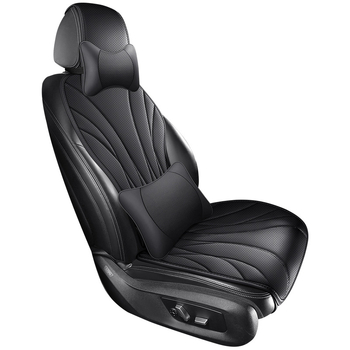 Automobilio sėdynės pagalvėlė iš perforuotos Napa odos, ventiliuojama ir kvėpuojanti, universali tinka, kelių dalių komplektas