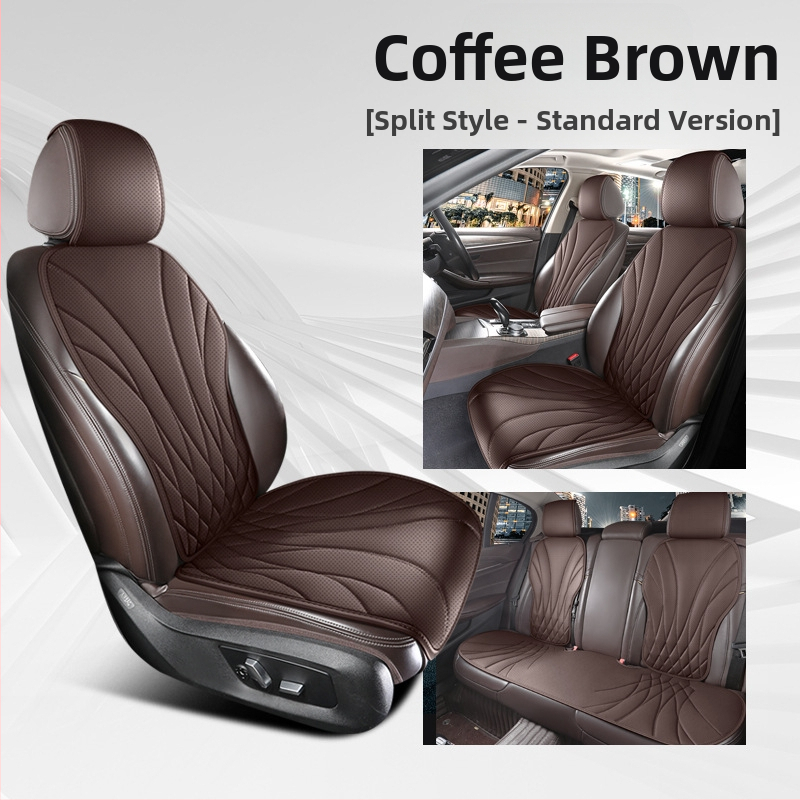 Automobilio sėdynės pagalvėlė iš perforuotos Napa odos, ventiliuojama ir kvėpuojanti, universali tinka, kelių dalių komplektas