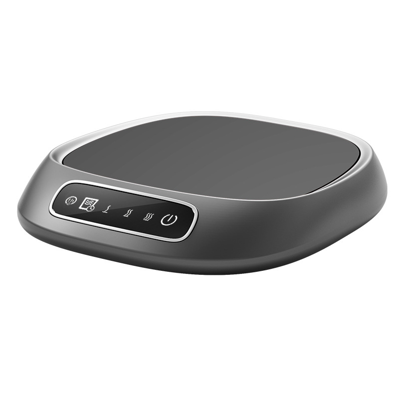 USB подгряваща подложка за чаша със сензорен контрол, пластмасов корпус, за домашна настолна употреба