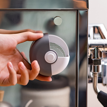 Κουτί αποθήκευσης φιλτρου χαρτιού moka pot με κάλυμμα προστασίας από σκόνη, ABS+HIPS πλαστικό, χωρητικότητα 0,5 L, εκτύπωση λογότυπου, δυνατότητα προσαρμογής