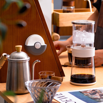 Κουτί αποθήκευσης φιλτρου χαρτιού moka pot με κάλυμμα προστασίας από σκόνη, ABS+HIPS πλαστικό, χωρητικότητα 0,5 L, εκτύπωση λογότυπου, δυνατότητα προσαρμογής