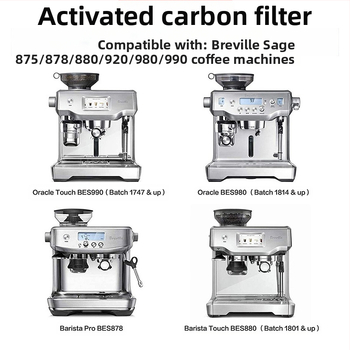 Breville Sage φιλτρό ενεργού άνθρακα για δεξαμενή νερού με πλαστικό περίβλημα (μοντέλα 870/875/878/880)
