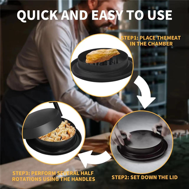 Dispozitiv pentru tăiere și mărunțire piept de pui – Set ABS de unelte de bucătărie, imprimare logo, personalizare, etichetă privată licențiată