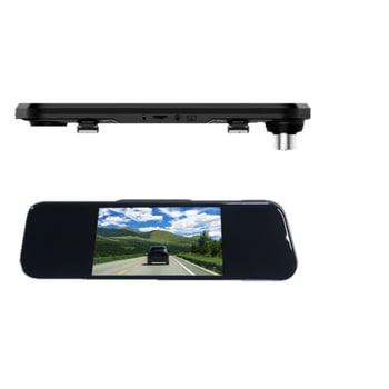 Priekšējā un aizmugurējā divkanāļu auto kamera, 1080p, parkošanās uzraudzība, nakts redze, cikliska ieraksts