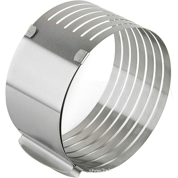 Nerūdijančio plieno daugiasluoksnė žiedinė forma duonos riekelėms