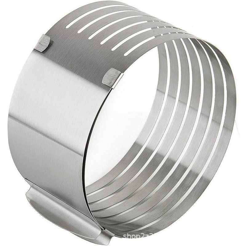 Nerūdijančio plieno daugiasluoksnė žiedinė forma duonos riekelėms