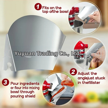 Κάλυμμα Ρίψης για Μίξερ Σταντ, Ανοξείδωτο Ατσάλι, Σύγχρονος Μινιμαλιστικός Σχεδιασμός