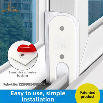 Уплътнителна лента за врати и прозорци от алуминиева сплав — ветроустойчива и шумоизолационна, ляво/дясно плъзгане