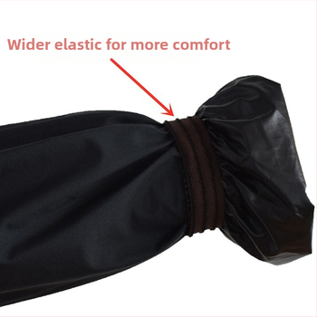 Tarpaulin anyagú védőhüvely felnőtteknek, vízálló, olajálló, sav-bázis ellenálló, könnyen tisztítható, szennyeződésekkel szemben ellenálló